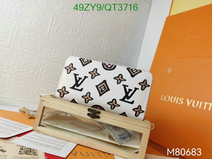LV Bag-(4A)-Wallet- Code: QT3716 $ 64USD