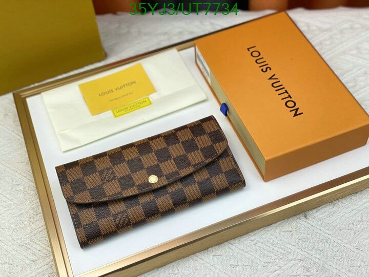LV Bag-(4A)-Wallet- Code: UT7734 $ 46USD