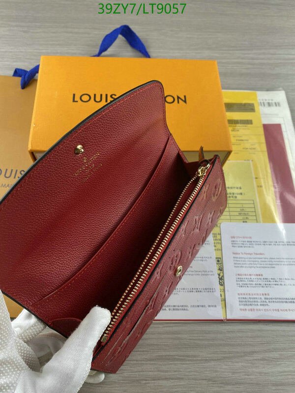 LV Bags-(4A)-Wallet-,Code: LT9057,$ 51USD