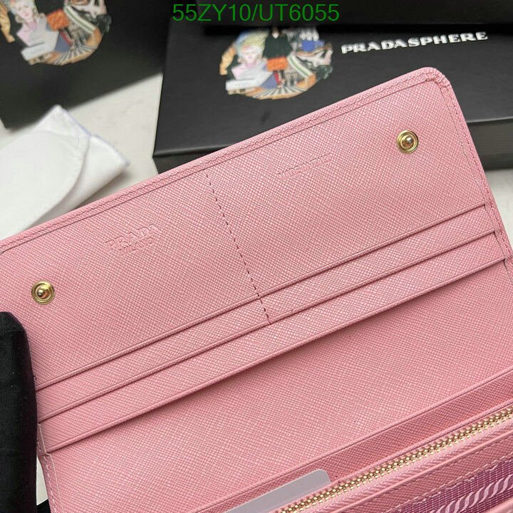 Prada Bag-(4A)-Wallet- Code: UT6055 $ 72USD