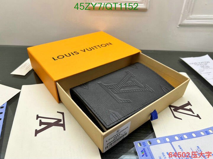 LV Bag-(4A)-Wallet- Code: QT1152 $ 59USD