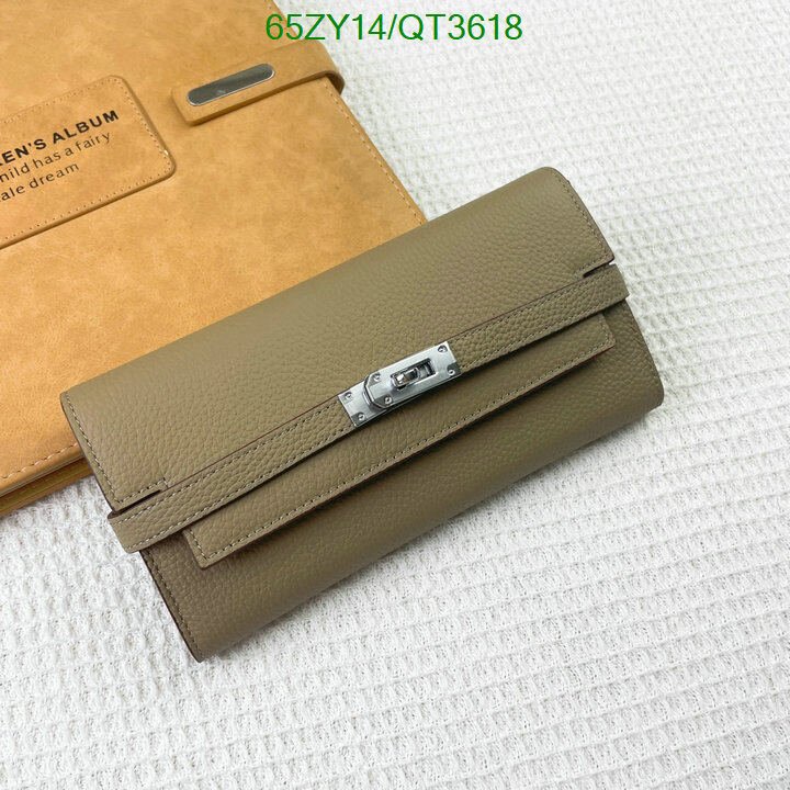 Hermes Bag-(4A)-Wallet- Code: QT3618 $ 85USD