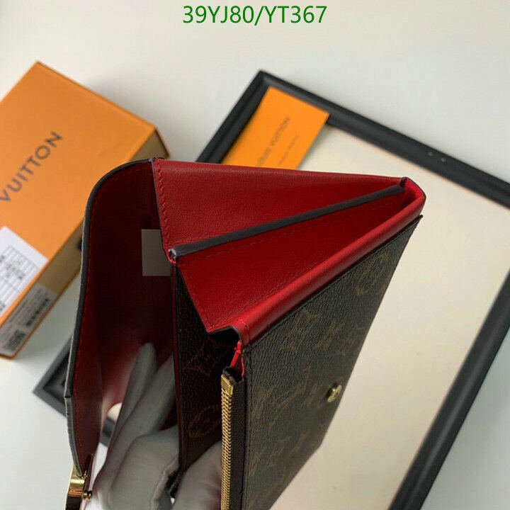 LV Bags-(4A)-Wallet-,Code: YT367,$ 51USD