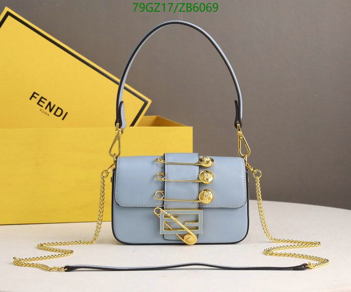 Fendi Bag-(4A)-Baguette- Code: ZB6069 $ 103USD