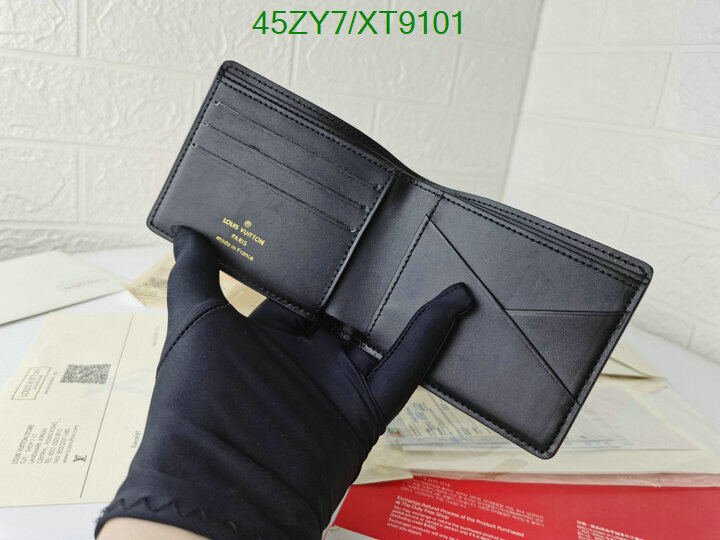LV Bag-(4A)-Wallet- Code: XT9101 $ 59USD
