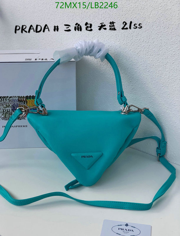 Prada Bag-(4A)-Triangle-,Code: LB2246,$ 94USD