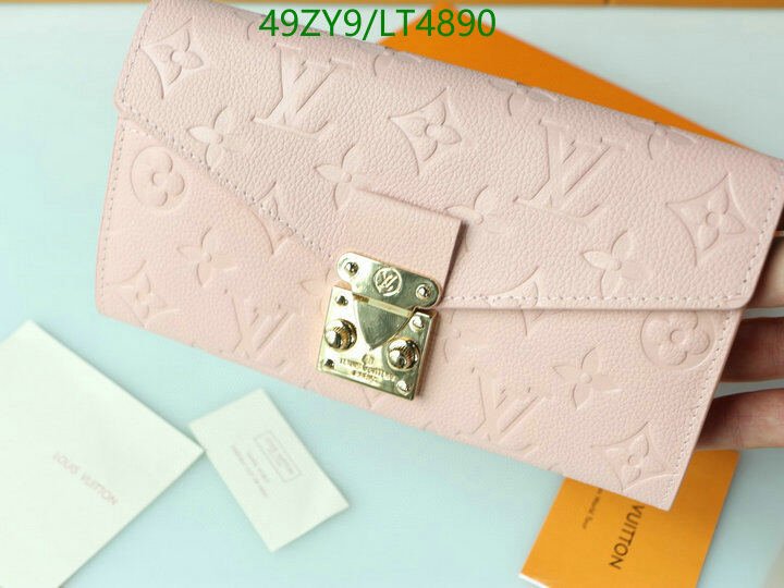 LV Bags-(4A)-Wallet-,Code: LT4890,$ 64USD