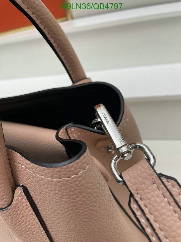 Prada Bag-(4A)-Handbag- Code: QB4797 $ 194USD