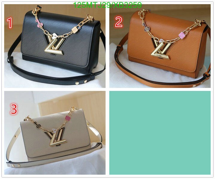 LV Bags-(4A)-Pochette MTis Bag-Twist-,Code: XB3259,$ 163USD