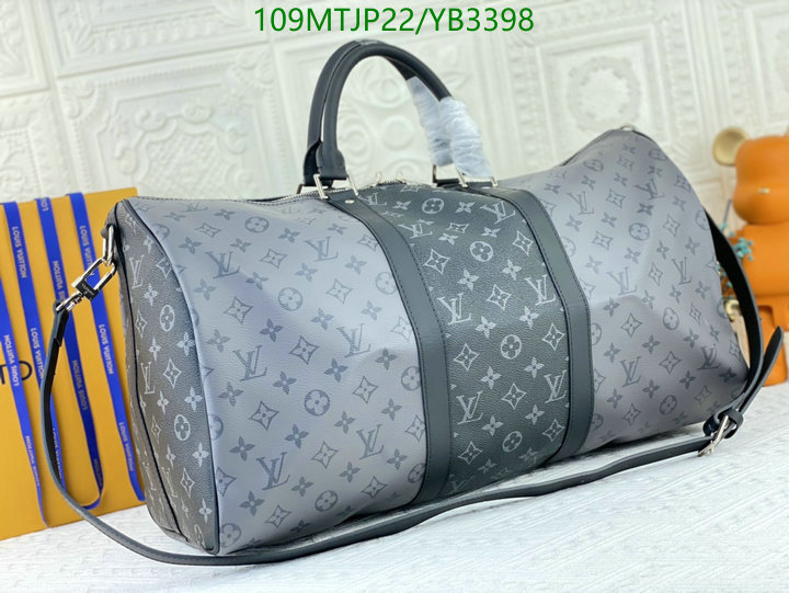 LV Bags-(4A)-Keepall BandouliRe 45-50-,Code: YB3398,$ 142USD