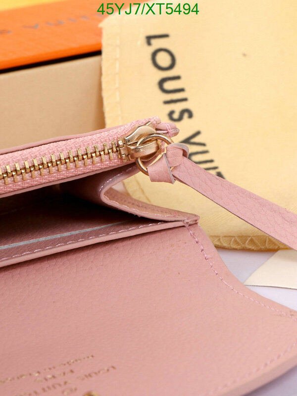 LV Bags-(4A)-Wallet-,Code: XT5494,$ 59USD