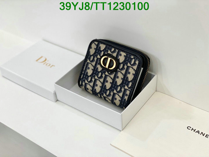 Dior Bag-(4A)-Wallet- Code: TT1230100 $ 51USD