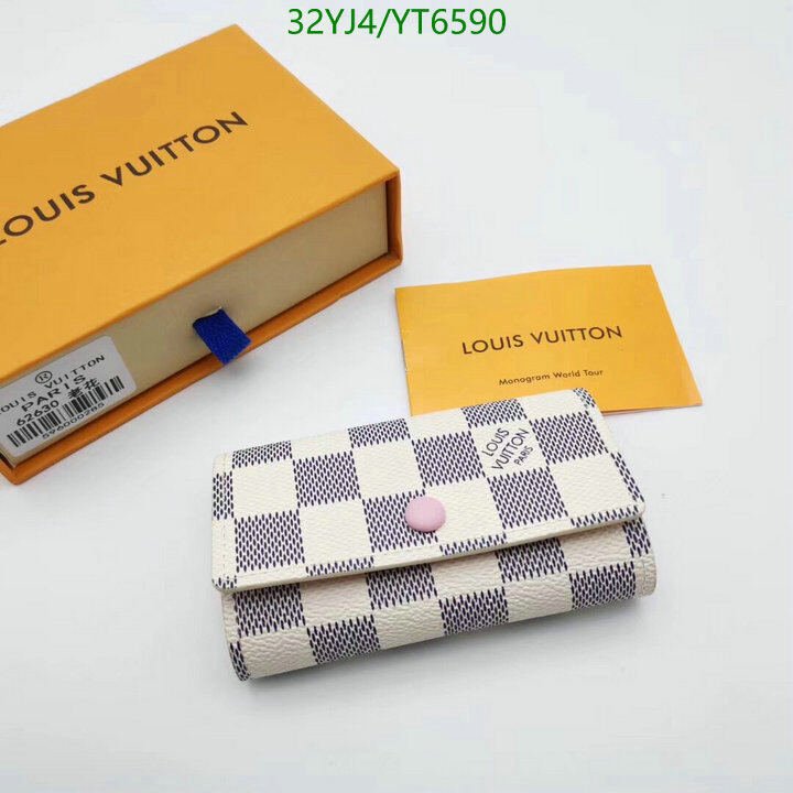 LV Bags-(4A)-Wallet-,Code: YT6590,$ 42USD