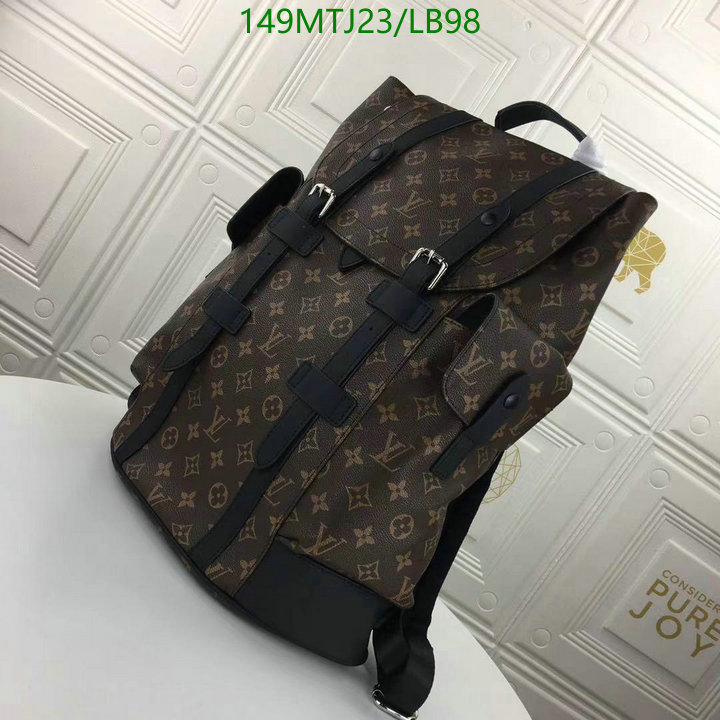LV Bags-(4A)-Backpack-,Code: LB98,$ 194USD