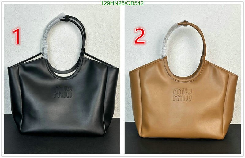 Miu Miu Bag-(4A)-Handbag- Code: QB542