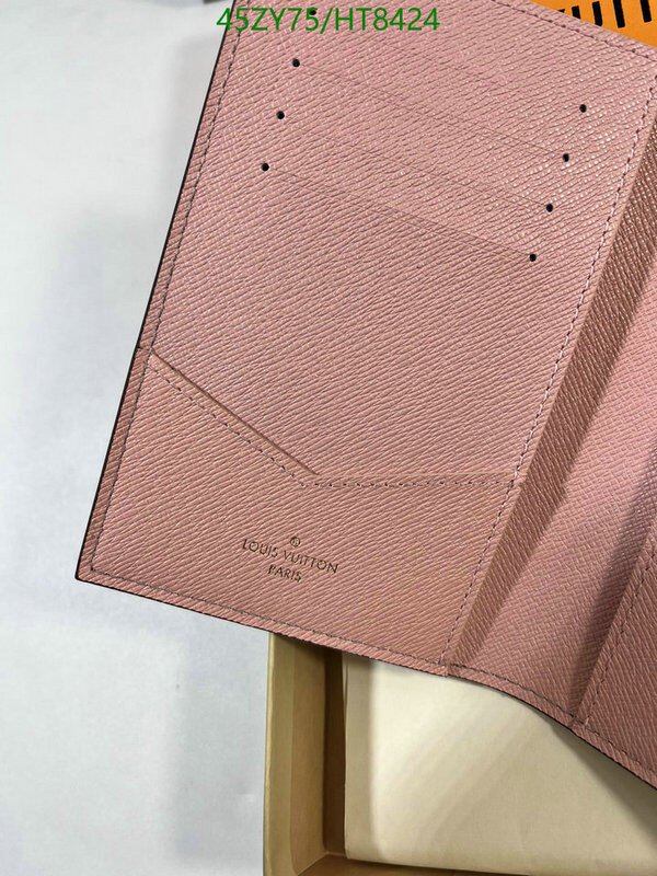 LV Bags-(4A)-Wallet-,Code: HT8424,$ 59USD