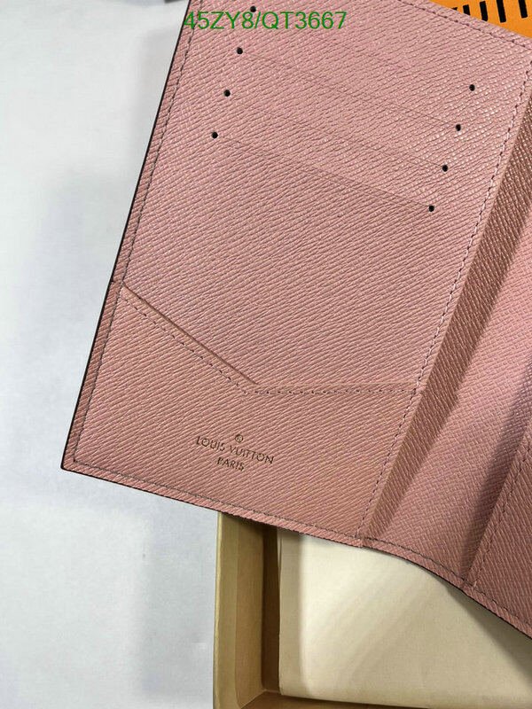 LV Bag-(4A)-Wallet- Code: QT3667 $ 59USD