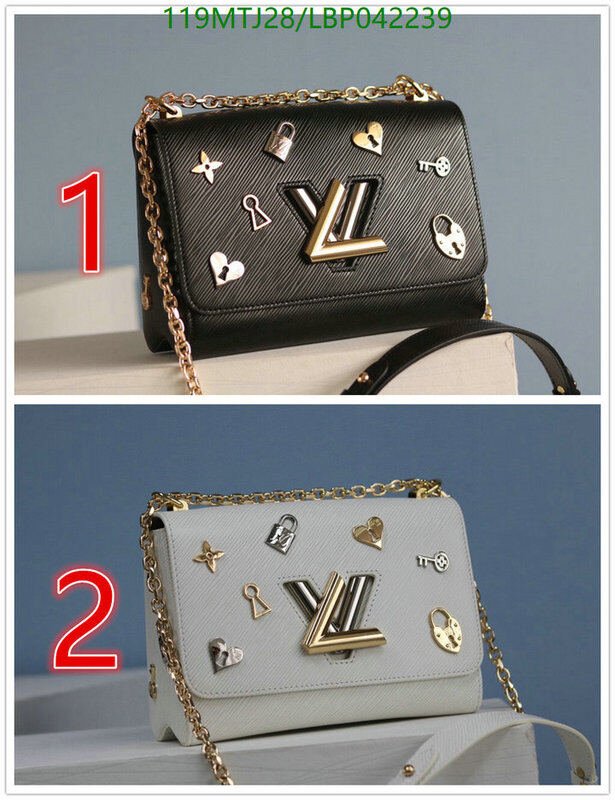 LV Bags-(4A)-Pochette MTis Bag-Twist-,Code: LBP042239,$ 155USD