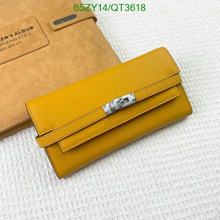 Hermes Bag-(4A)-Wallet- Code: QT3618 $ 85USD
