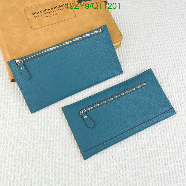 Hermes Bag-(4A)-Wallet- Code: QT1201 $ 64USD