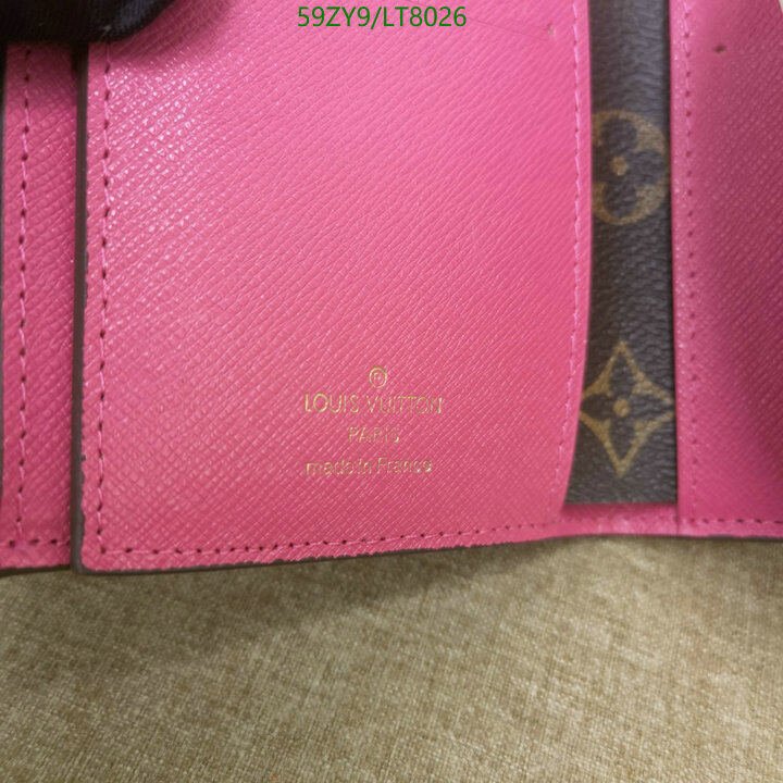 LV Bags-(4A)-Wallet-,Code: LT8026,$ 77USD