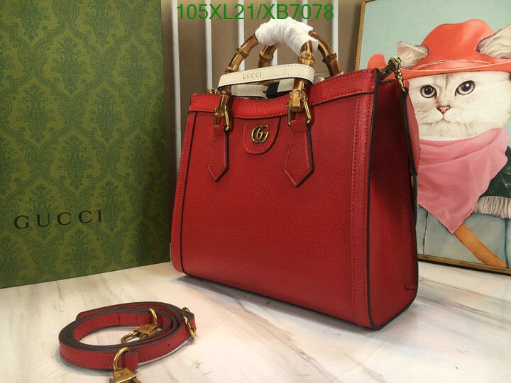 Gucci Bag-(4A)-Diana-Bamboo-,Code: XB7078,$ 137USD