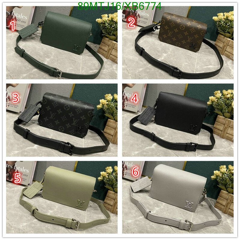 LV Bags-(4A)-Pochette MTis Bag-Twist-,Code: XB6774,$ 116USD
