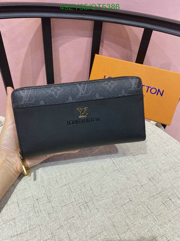 LV Bag-(4A)-Wallet- Code: QT5386 $ 64USD