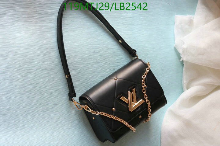 LV Bags-(4A)-Pochette MTis Bag-Twist-,Code: LB2542,$ 155USD