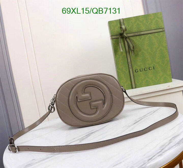 Gucci Bag-(4A)-Diagonal- Code: QB7131 $ 90USD
