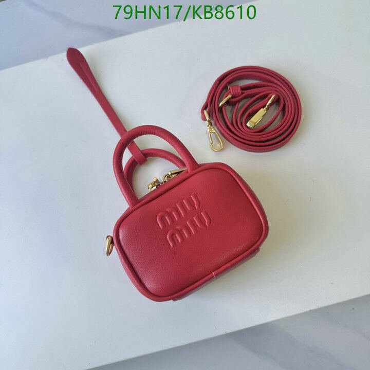 Miu Miu Bag-(4A)-Crossbody- Code: KB8610 $ 103USD