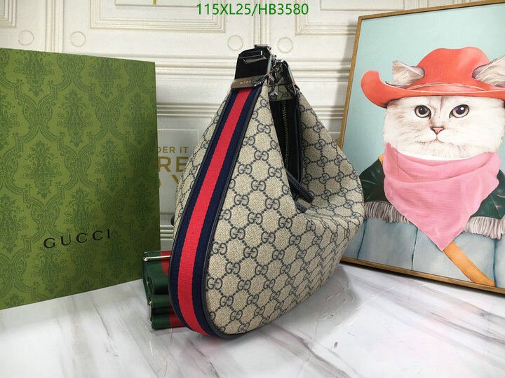Gucci Bag-(4A)-Diagonal-,Code: HB3580,$ 150USD