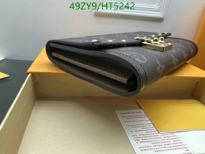LV Bags-(4A)-Wallet-,Code: HT5242,$ 64USD