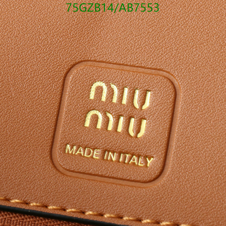 Miu Miu Bag-(4A)-Crossbody- Code: AB7553 $ 98USD