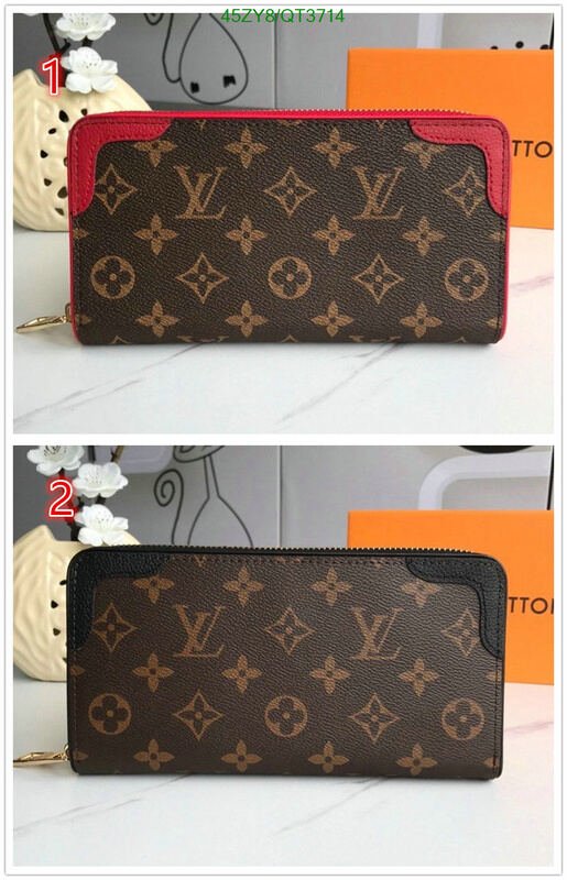 LV Bag-(4A)-Wallet- Code: QT3714 $ 59USD