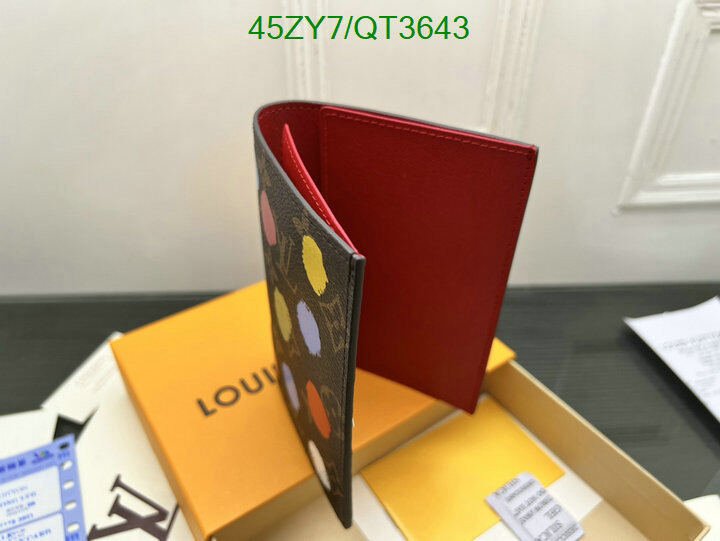 LV Bag-(4A)-Wallet- Code: QT3643 $ 59USD