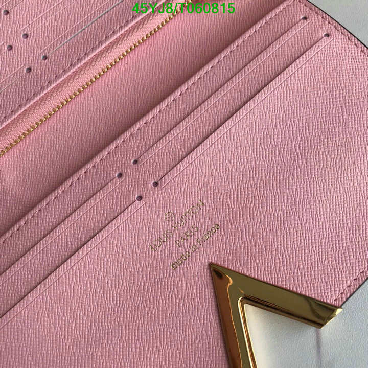 LV Bags-(4A)-Wallet-,Code: T060815,$ 55USD