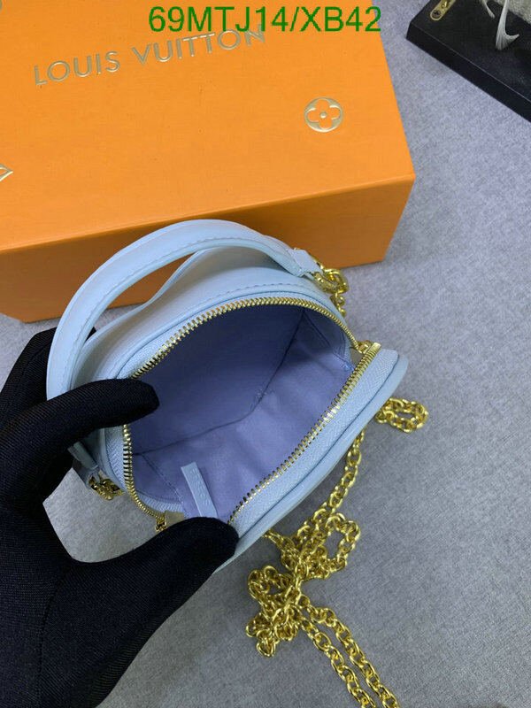 LV Bags-(4A)-Pochette MTis Bag-Twist-,Code: XB42,$ 90USD