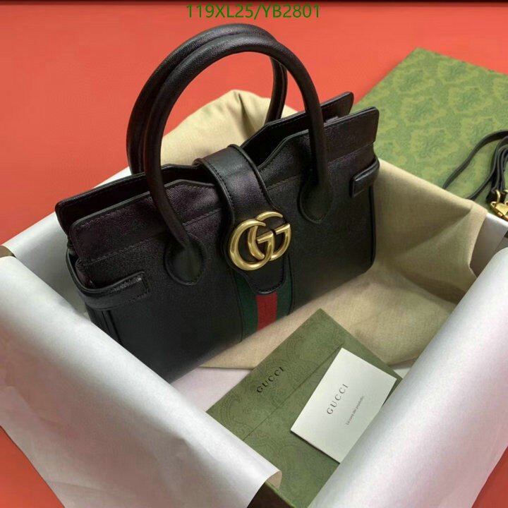 Gucci Bag-(4A)-Diagonal-,Code: YB2801,$ 155USD