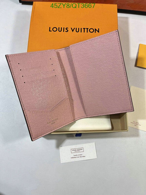 LV Bag-(4A)-Wallet- Code: QT3667 $ 59USD
