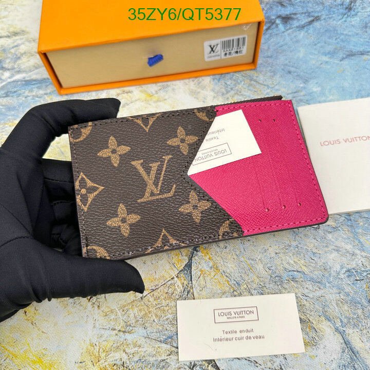 LV Bag-(4A)-Wallet- Code: QT5377 $ 46USD