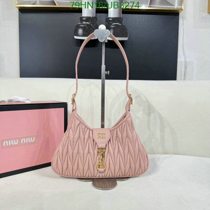 Miu Miu Bag-(4A)-Handbag- Code: UB3274 $ 103USD