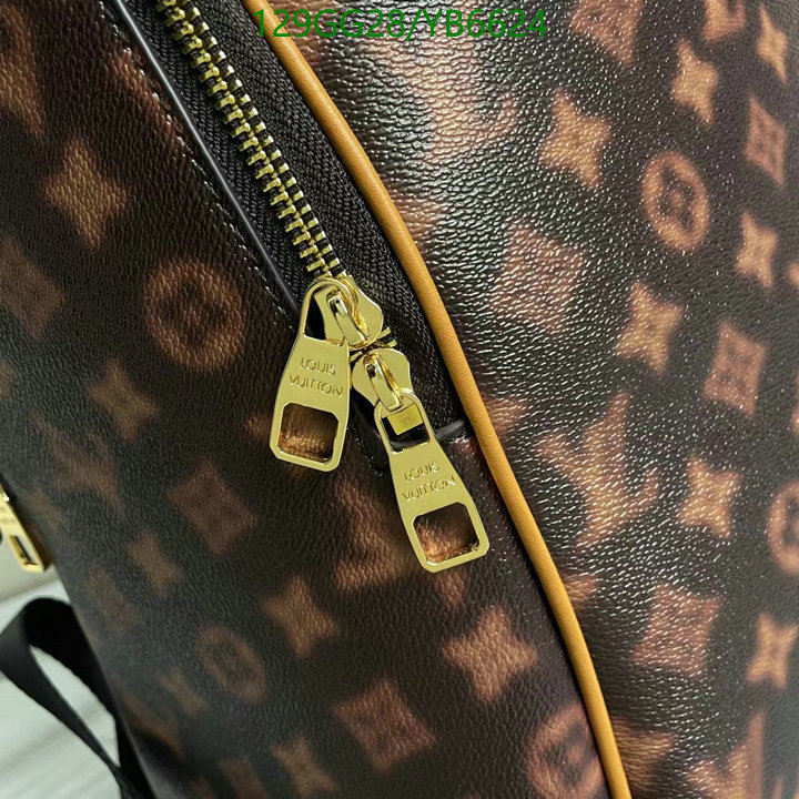 LV Bags-(4A)-Backpack-,Code: YB6624,$ 168USD