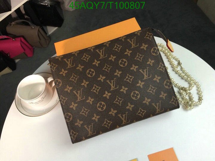 LV Bags-(4A)-Wallet-,Code: T100807,$ 59USD