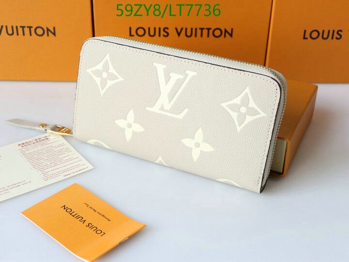 LV Bags-(4A)-Wallet-,Code: LT7736,$ 77USD