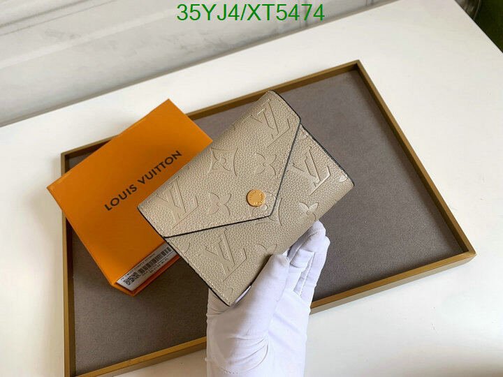 LV Bags-(4A)-Wallet-,Code: XT5474,$ 46USD