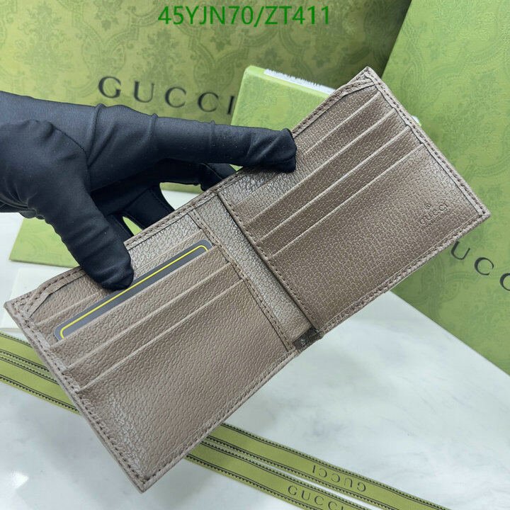 Gucci Bag-(4A)-Wallet-,Code: ZT411,$ 72USD