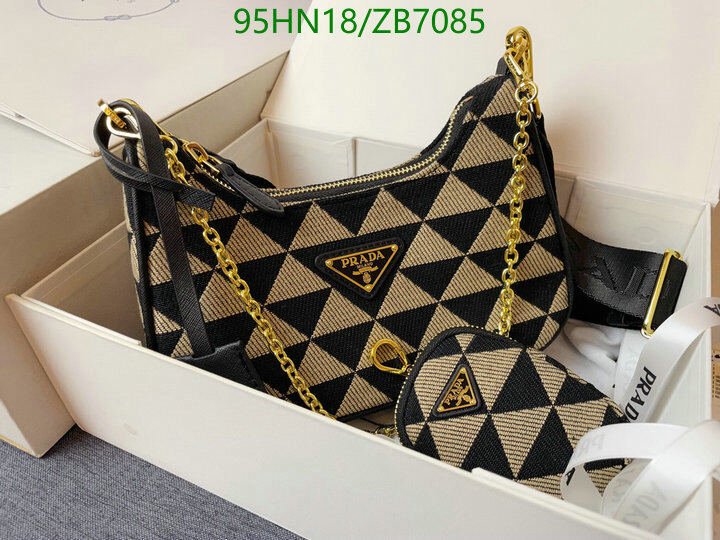 Prada Bag-(4A)-Re-Edition 2005 Code: ZB7085 $ 124USD