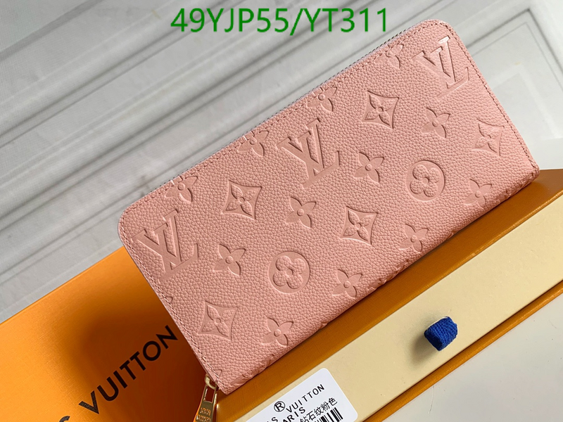 LV Bags-(4A)-Wallet-,Code: YT311,$ 64USD
