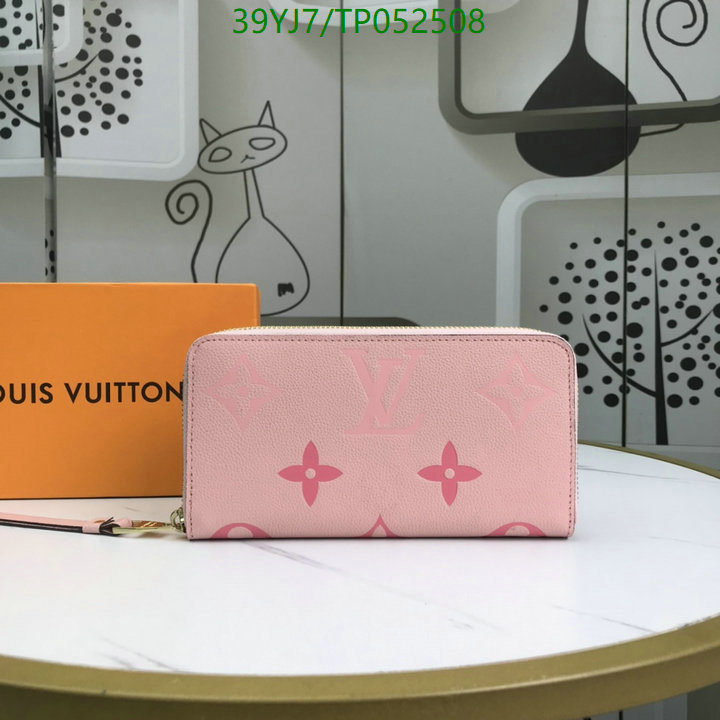 LV Bags-(4A)-Wallet-,Code: TP052508,$ 51USD